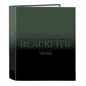 Ringmap BlackFit8 Gradient Zwart Militair groen 27 x 33 x 6 cm-Topper Trend