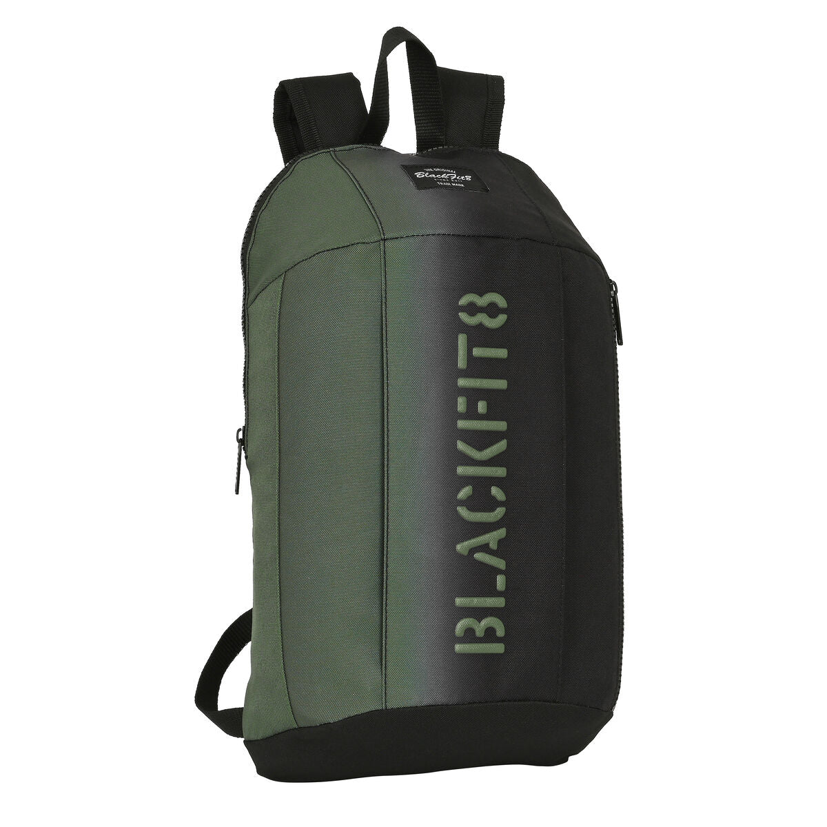 Kinderrugzak BlackFit8 Gradient Zwart Militair groen 22 x 39 x 10 cm Mini-Topper Trend