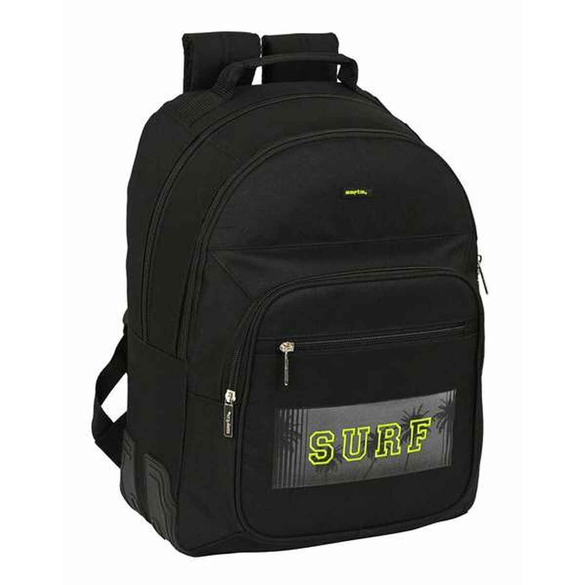 Schoolrugzak Safta Surf Zwart 32 x 42 x 15 cm Dubbel-Topper Trend