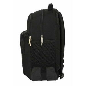 Schoolrugzak Safta Surf Zwart 32 x 42 x 15 cm Dubbel-Topper Trend