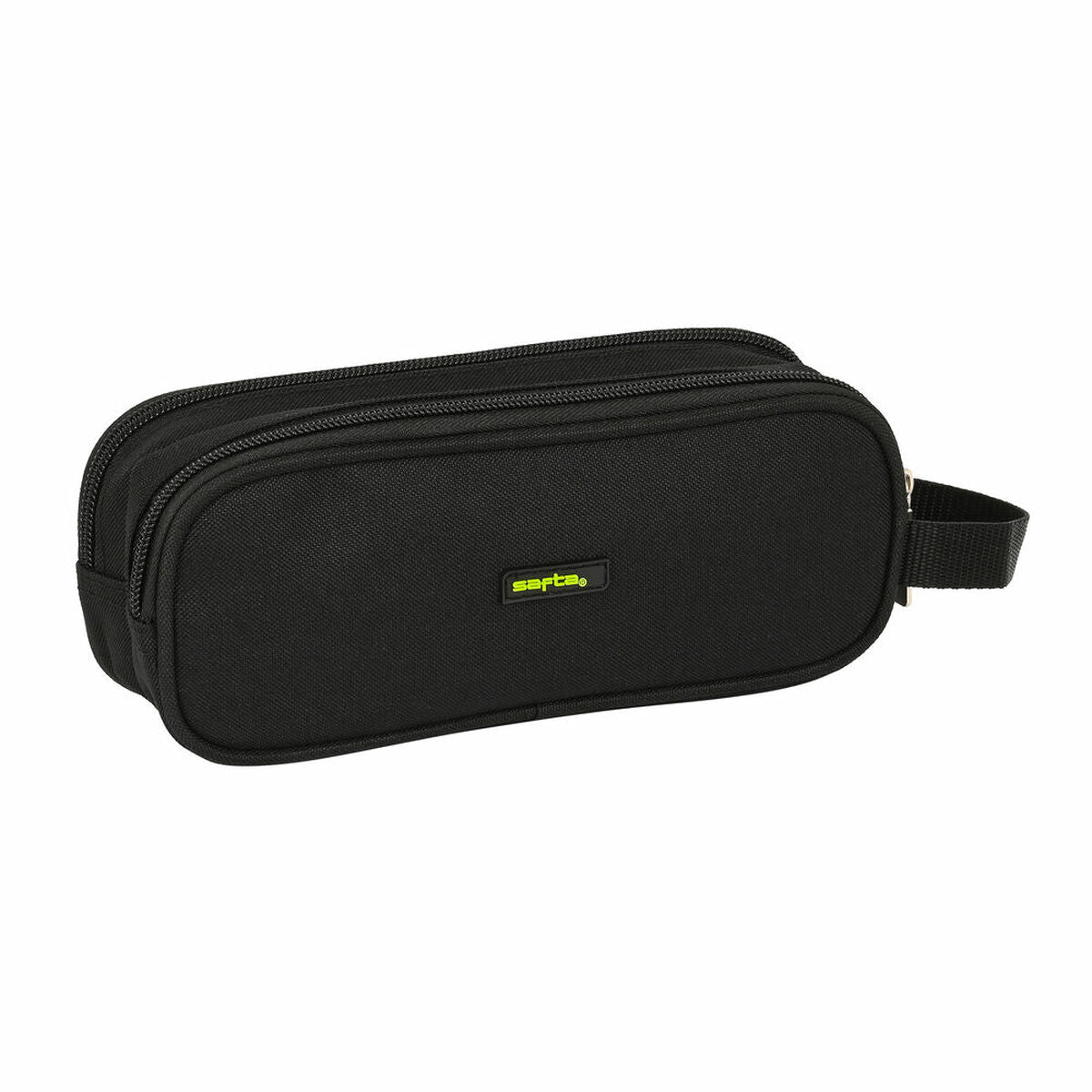 Pennenetui met 2 vakken Safta Surf Zwart 21 x 8 x 6 cm-Topper Trend