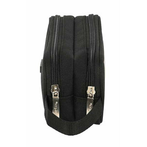 Pennenetui met 2 vakken Safta Surf Zwart 21 x 8 x 6 cm-Topper Trend