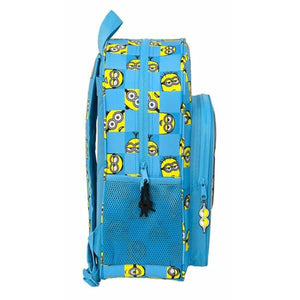 Schoolrugzak Minions Minionstatic Blauw-Topper Trend
