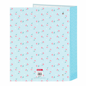 Ringmap BlackFit8 Mariposa Licht Blauw 27 x 33 x 6 cm Vlinder-Topper Trend