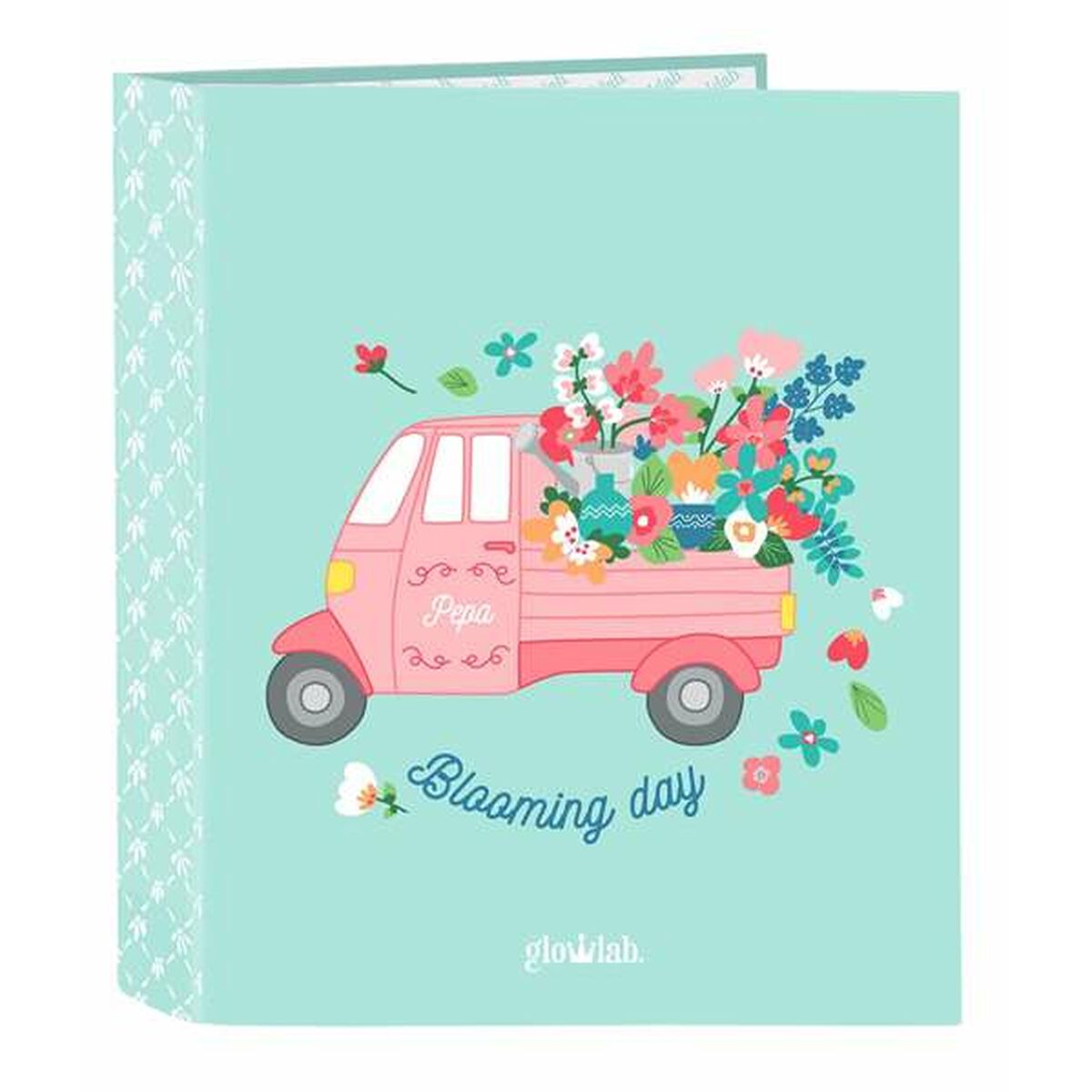 Ringmap Glow Lab Pepa Groen Multicolour 27 x 33 x 6 cm-Topper Trend