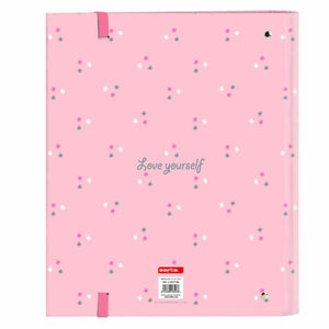 Ringmap Safta Roze A4 Navulling (100 Lakens)-Topper Trend