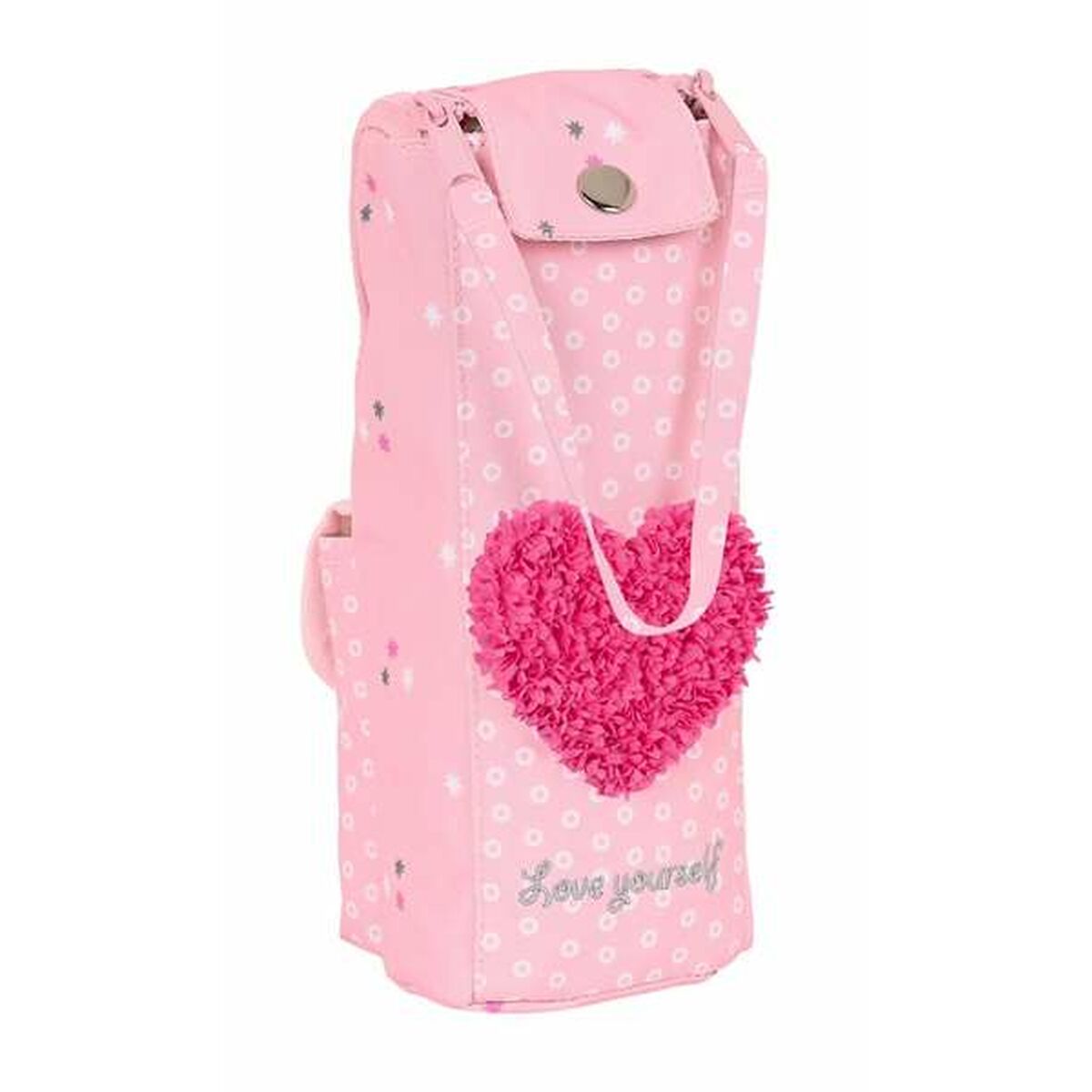 Alleshouder Safta Roze 21 x 6 cm Hart-Topper Trend