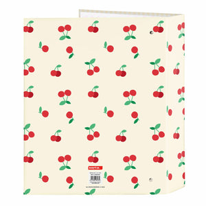 Ringmap Safta Cherry Beige 27 x 33 x 6 cm Kersen-Topper Trend