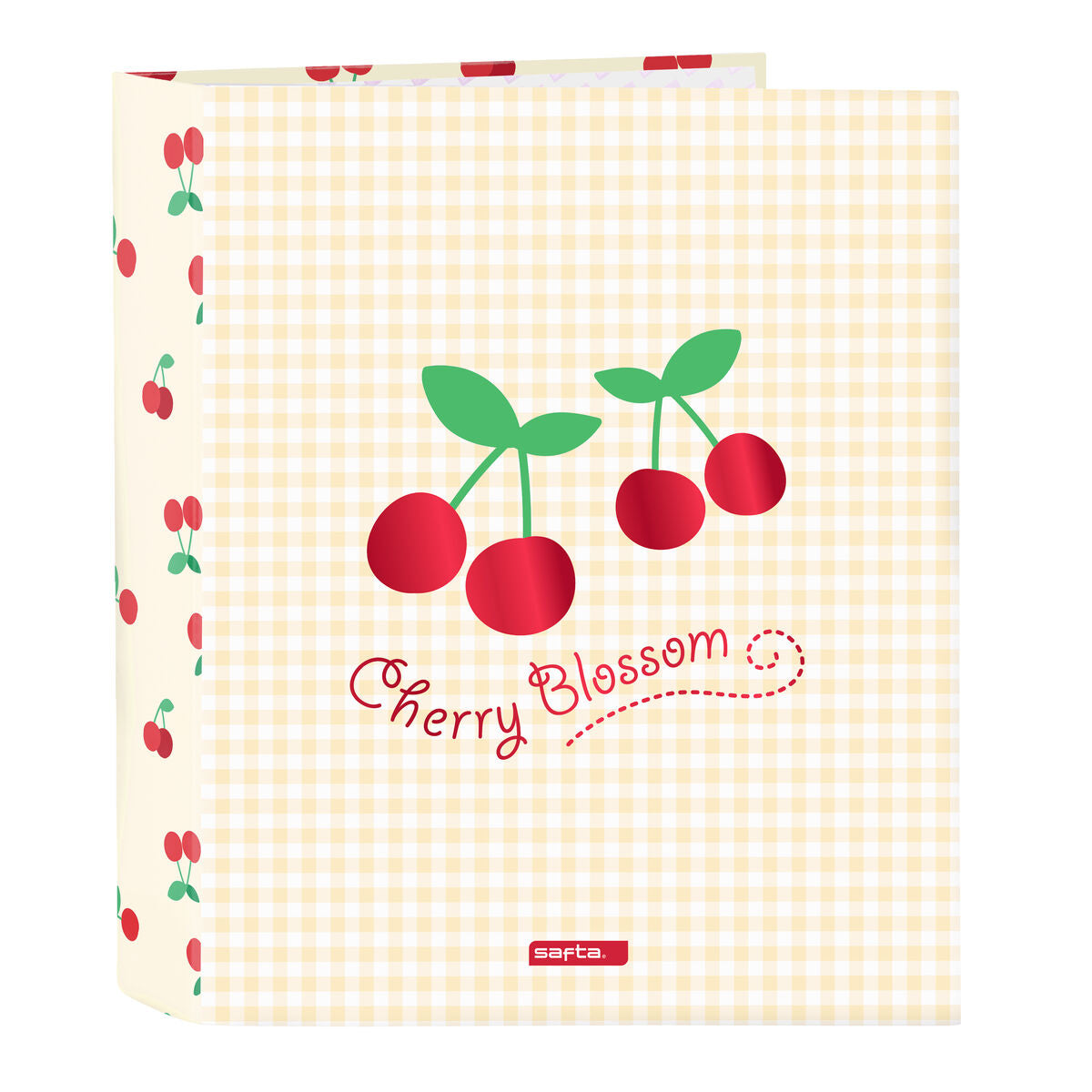 Ringmap Safta Cherry Beige 27 x 33 x 6 cm Kersen-Topper Trend