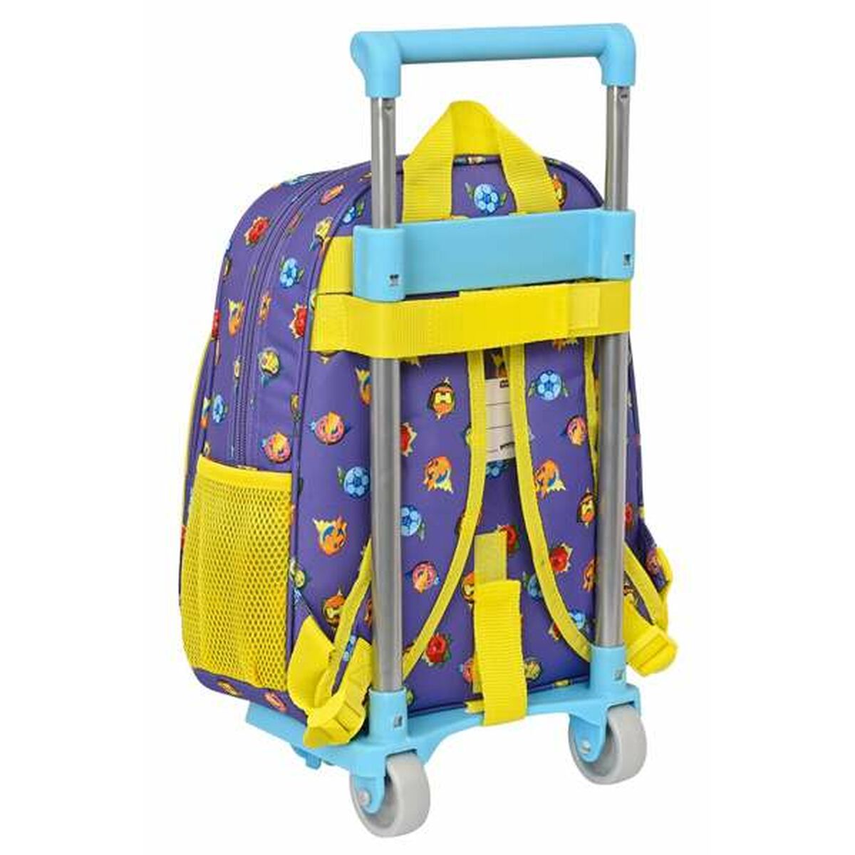 Schoolrugzak met Wielen SuperThings Guardians of Kazoom Geel Paars 27 x 33 x 10 cm-Topper Trend
