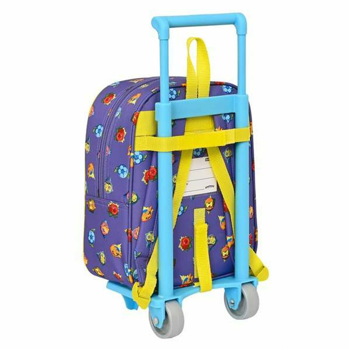Schoolrugzak met Wielen SuperThings Guardians of Kazoom Geel Paars 22 x 28 x 10 cm-Topper Trend