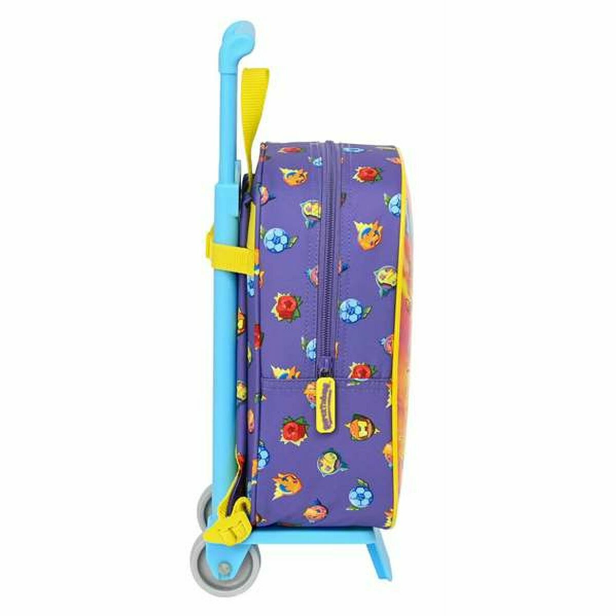 Schoolrugzak met Wielen SuperThings Guardians of Kazoom Geel Paars 22 x 28 x 10 cm-Topper Trend