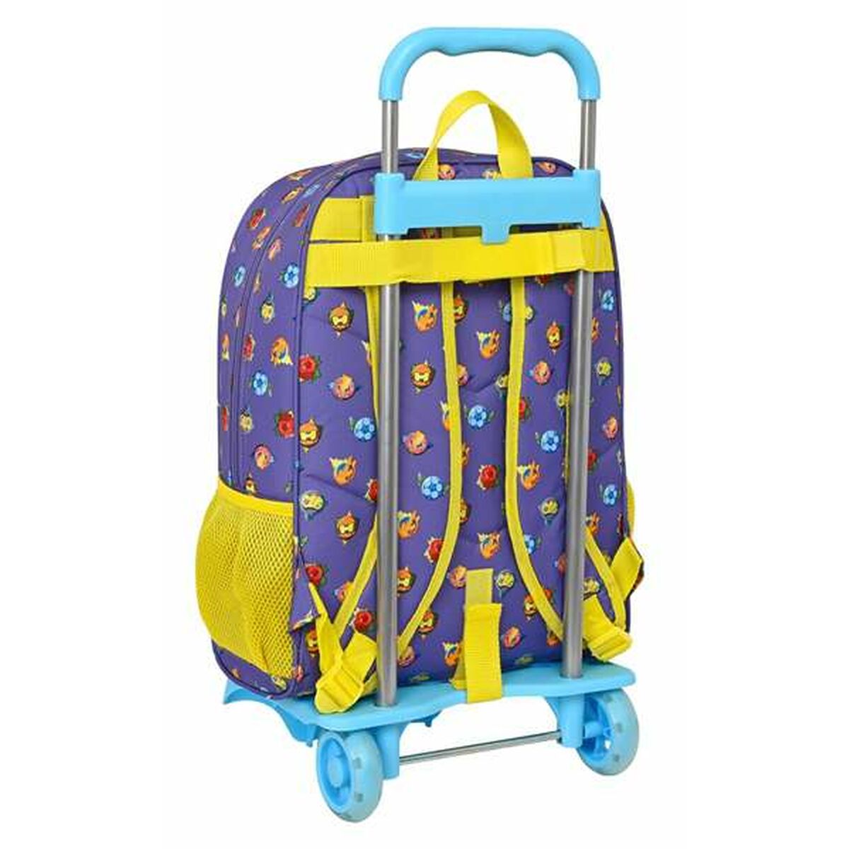 Schoolrugzak met Wielen SuperThings Guardians of Kazoom Geel Paars 32 x 42 x 14 cm-Topper Trend