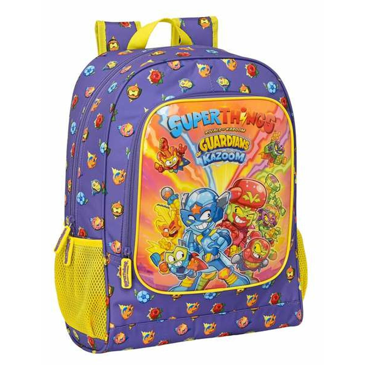 Schoolrugzak SuperThings Guardians Of Kazoom Geel Paars 32 x 42 x 14 cm-Topper Trend