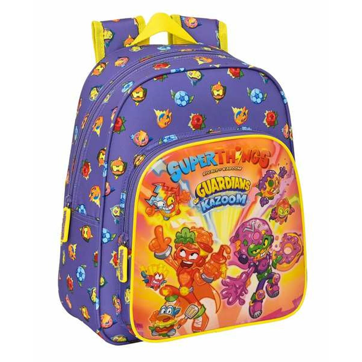 Kinderrugzak SuperThings Guardians Of Kazoom Geel Paars 27 x 33 x 10 cm-Topper Trend