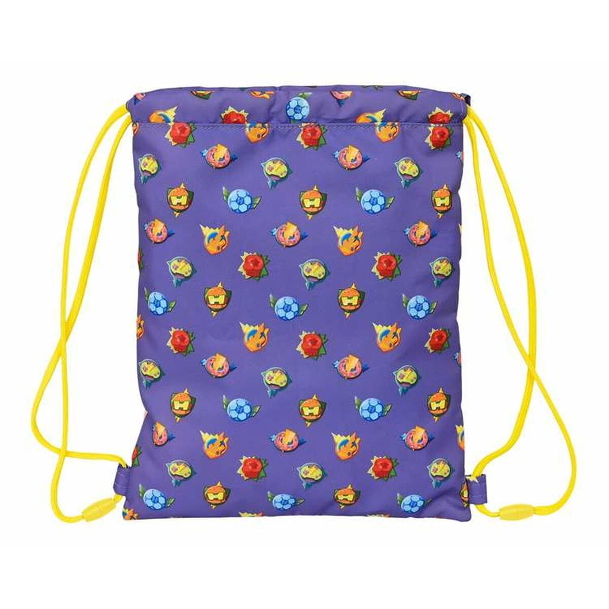 Rugtas met Koordjes SuperThings Guardians of Kazoom Paars 26 x 34 x 1 cm-Topper Trend