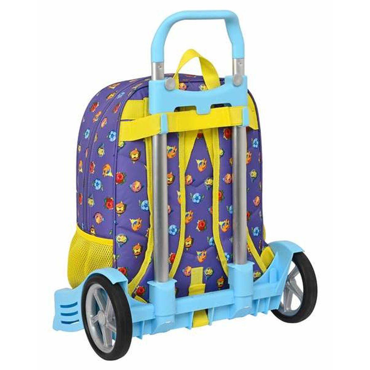 Schoolrugzak met Wielen SuperThings Guardians of Kazoom Geel Paars 32 x 42 x 14 cm-Topper Trend