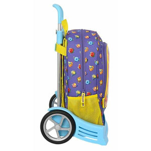 Schoolrugzak met Wielen SuperThings Guardians of Kazoom Geel Paars 32 x 42 x 14 cm-Topper Trend