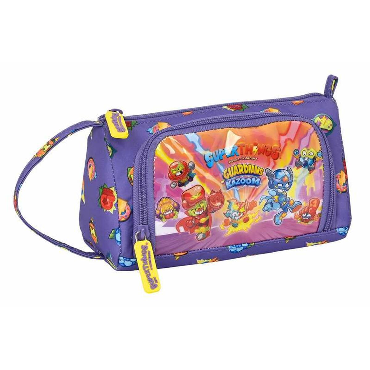 Alleshouder SuperThings Guardians of Kazoom Geel Paars 20 x 11 x 8,5 cm-Topper Trend