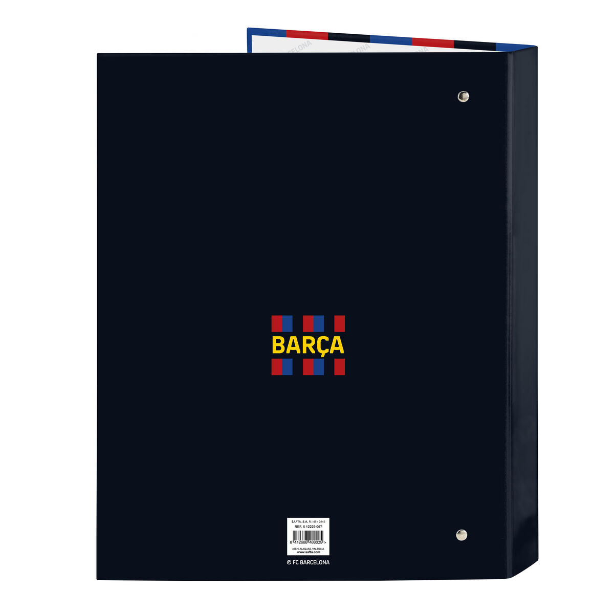 Ringmap F.C. Barcelona Kastanjebruin Marineblauw 26,5 x 33 x 4 cm-Topper Trend