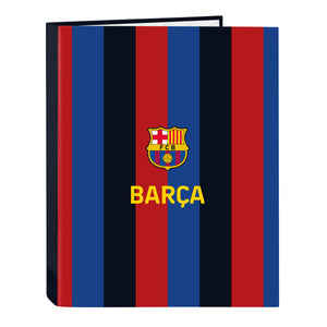 Ringmap F.C. Barcelona Kastanjebruin Marineblauw 26,5 x 33 x 4 cm-Topper Trend