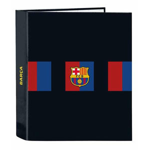 Ringmap F.C. Barcelona 22/23 Kastanjebruin Marineblauw 27 x 33 x 6 cm-Topper Trend