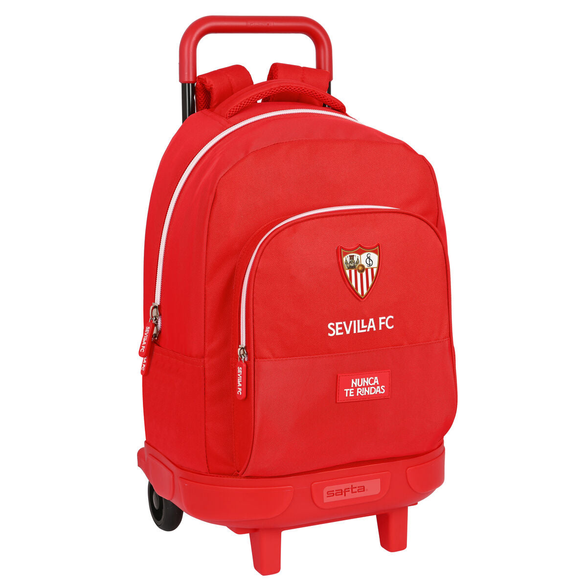 Schoolrugzak met Wielen Sevilla Fútbol Club Rood 33 X 45 X 22 cm-Topper Trend