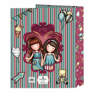 Ringmap Gorjuss Fireworks Kastanjebruin 27 x 33 x 6 cm-Topper Trend