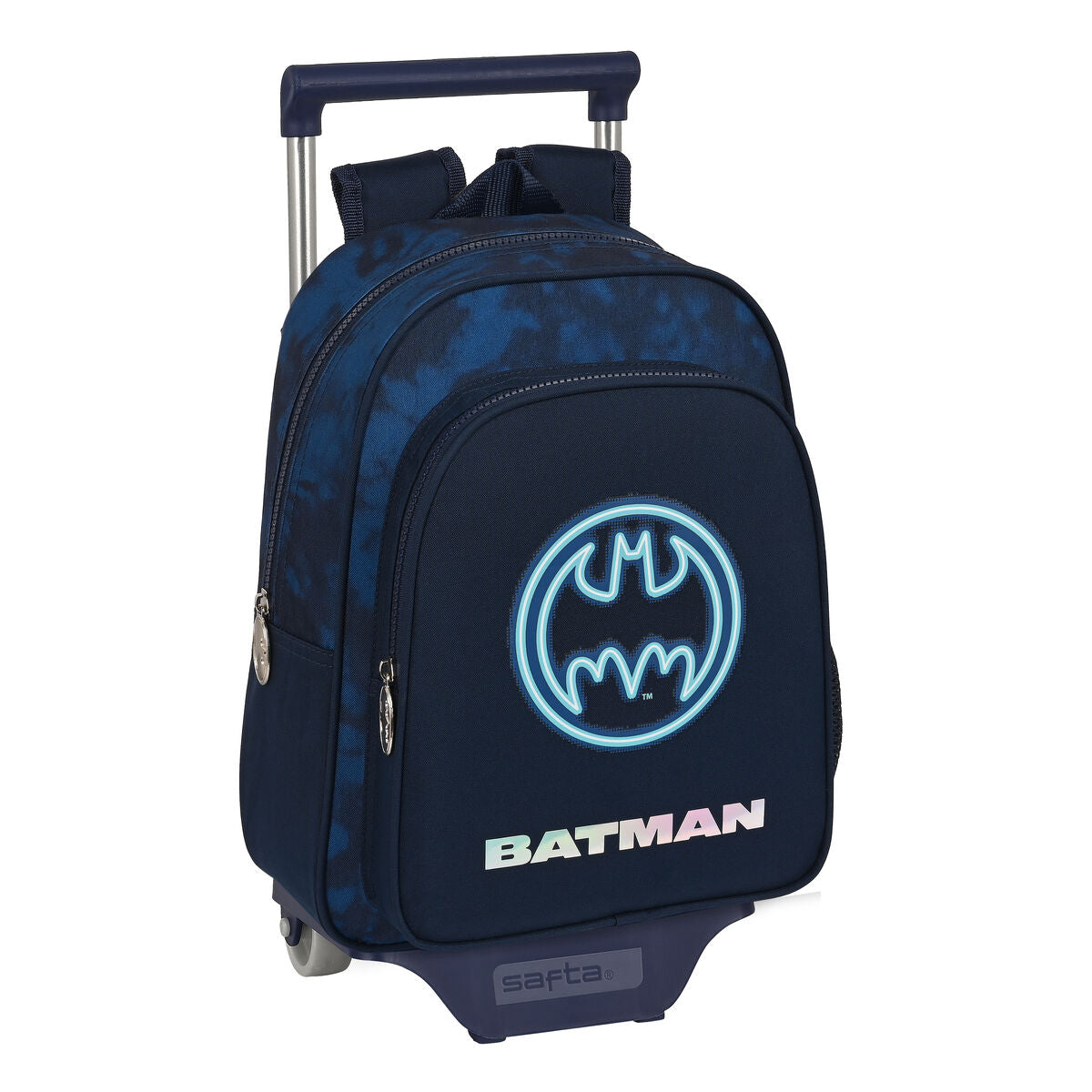 Schoolrugzak met Wielen Batman Legendary Marineblauw 27 x 33 x 10 cm-Topper Trend