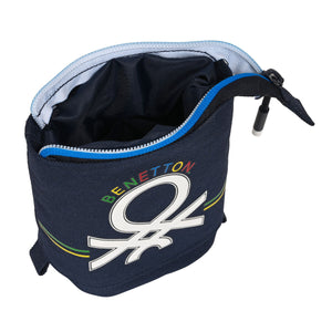 Alleshouder Benetton Sixties Marineblauw 19 x 6 cm-Topper Trend