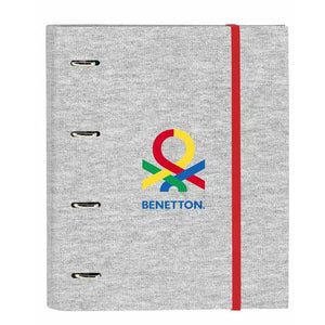 Ringmap Benetton Pop Grijs 27 x 32 x 3,5 cm-Topper Trend