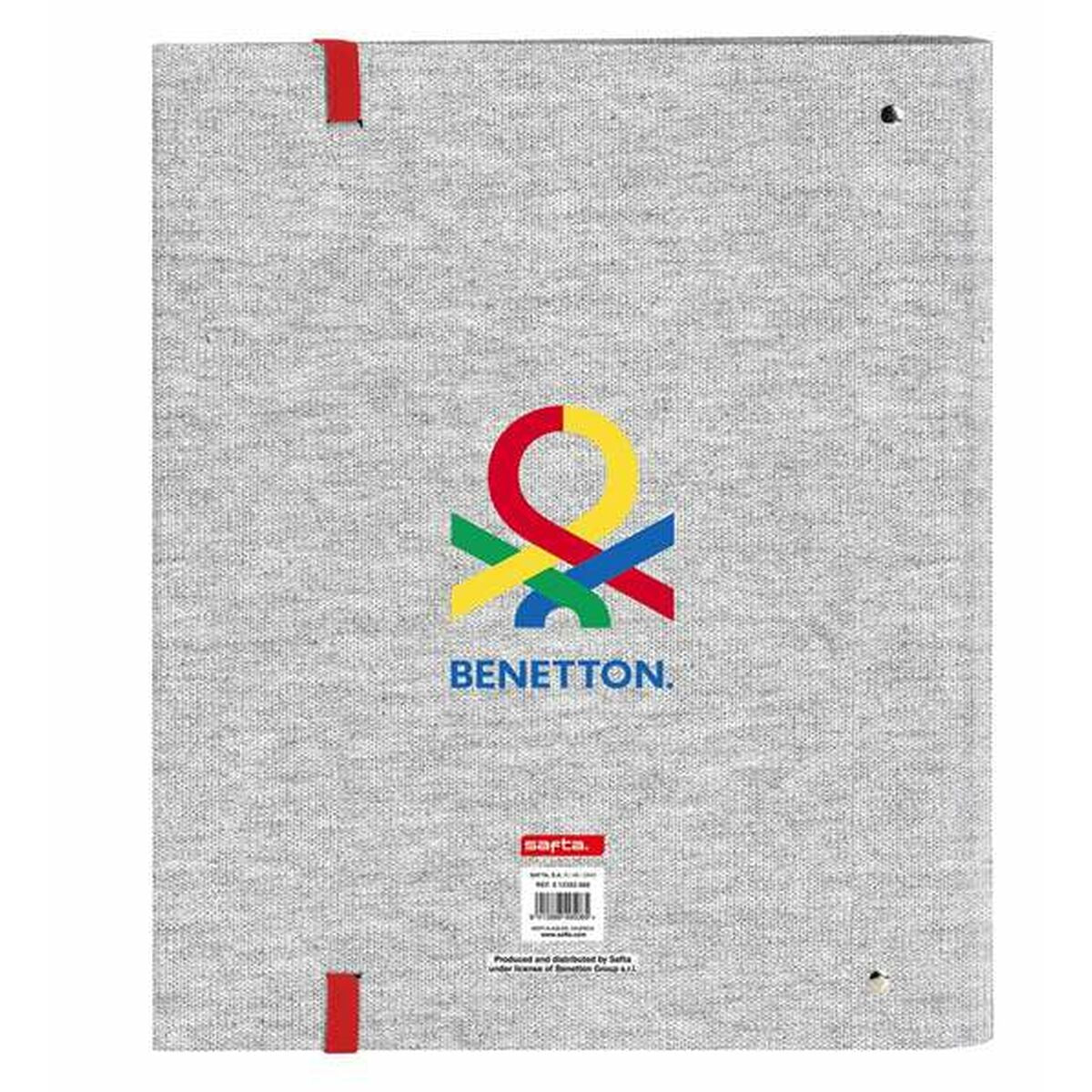 Ringmap Benetton Pop Grijs 27 x 32 x 3,5 cm-Topper Trend