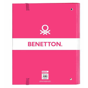 Ringmap Benetton Raspberry Fuchsiaroze 27 x 32 x 3,5 cm-Topper Trend