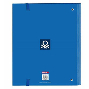 Ringmap Benetton Deep Water Blauw 27 x 32 x 3,5 cm-Topper Trend