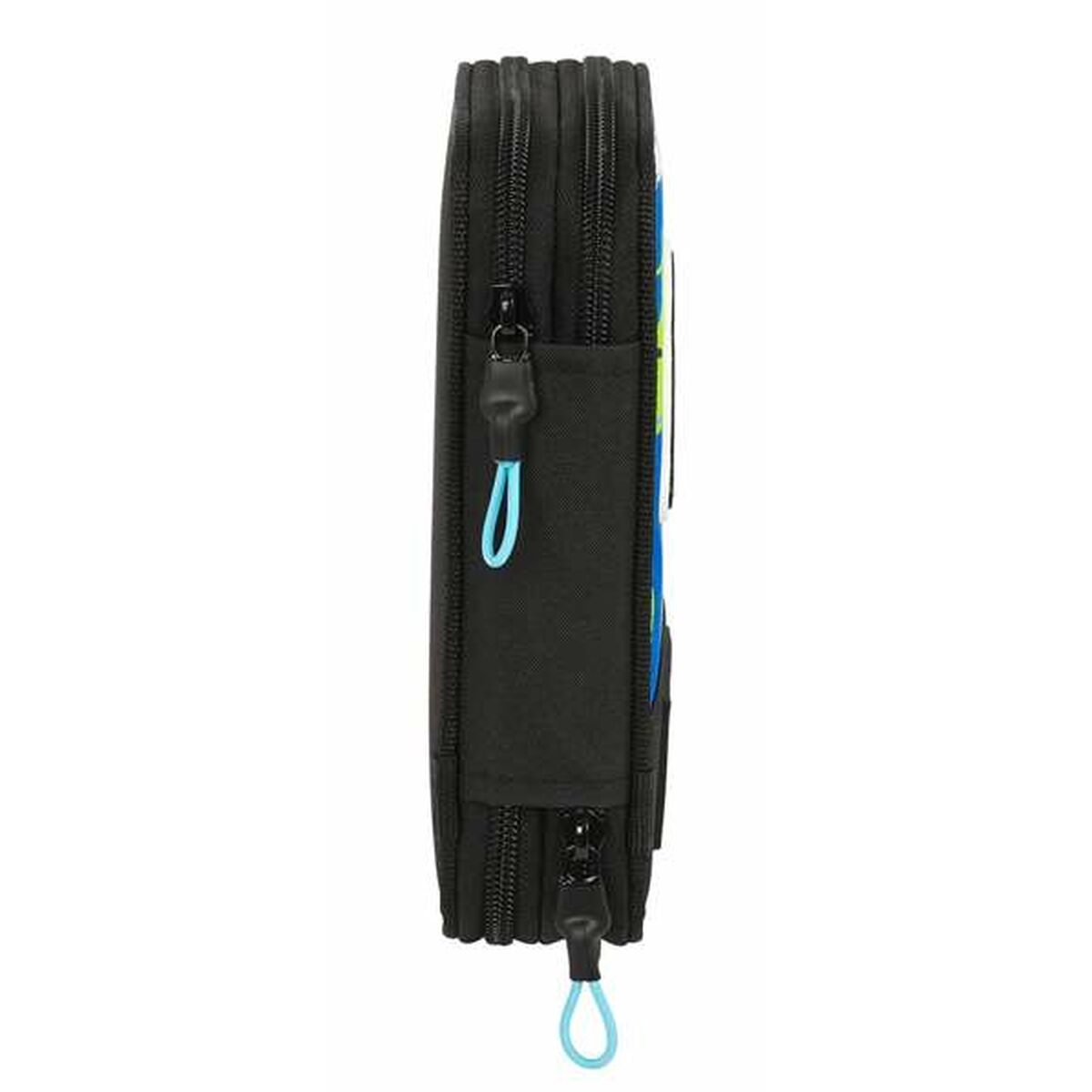 Dubbele etui El Niño Tarifa Zwart 12,5 x 19,5 x 4 cm-Topper Trend