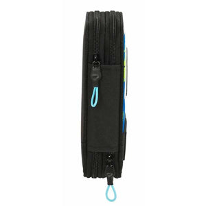 Dubbele etui El Niño Tarifa Zwart 12,5 x 19,5 x 4 cm-Topper Trend