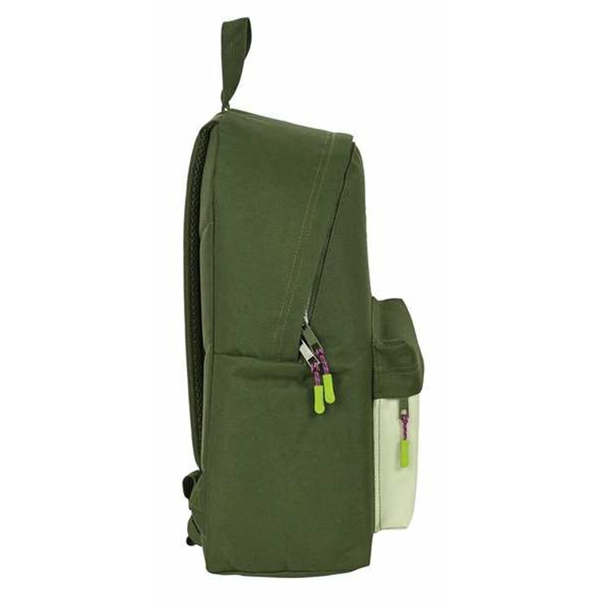 Schoolrugzak Munich Bright khaki Groen 33 x 42 x 15 cm-Topper Trend