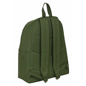 Schoolrugzak Munich Bright khaki Groen 33 x 42 x 15 cm-Topper Trend