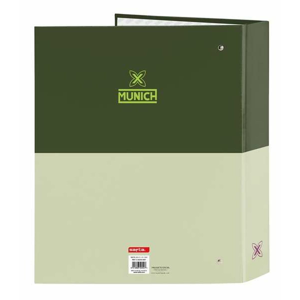 Ringmap Munich Bright Khaki A4 27 x 33 x 6 cm-Topper Trend
