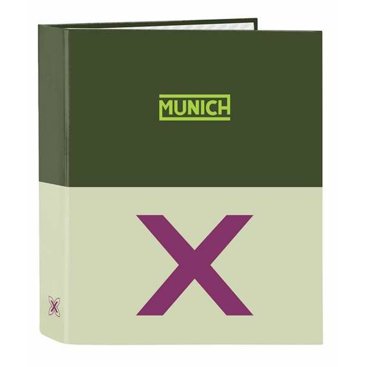 Ringmap Munich Bright Khaki A4 27 x 33 x 6 cm-Topper Trend
