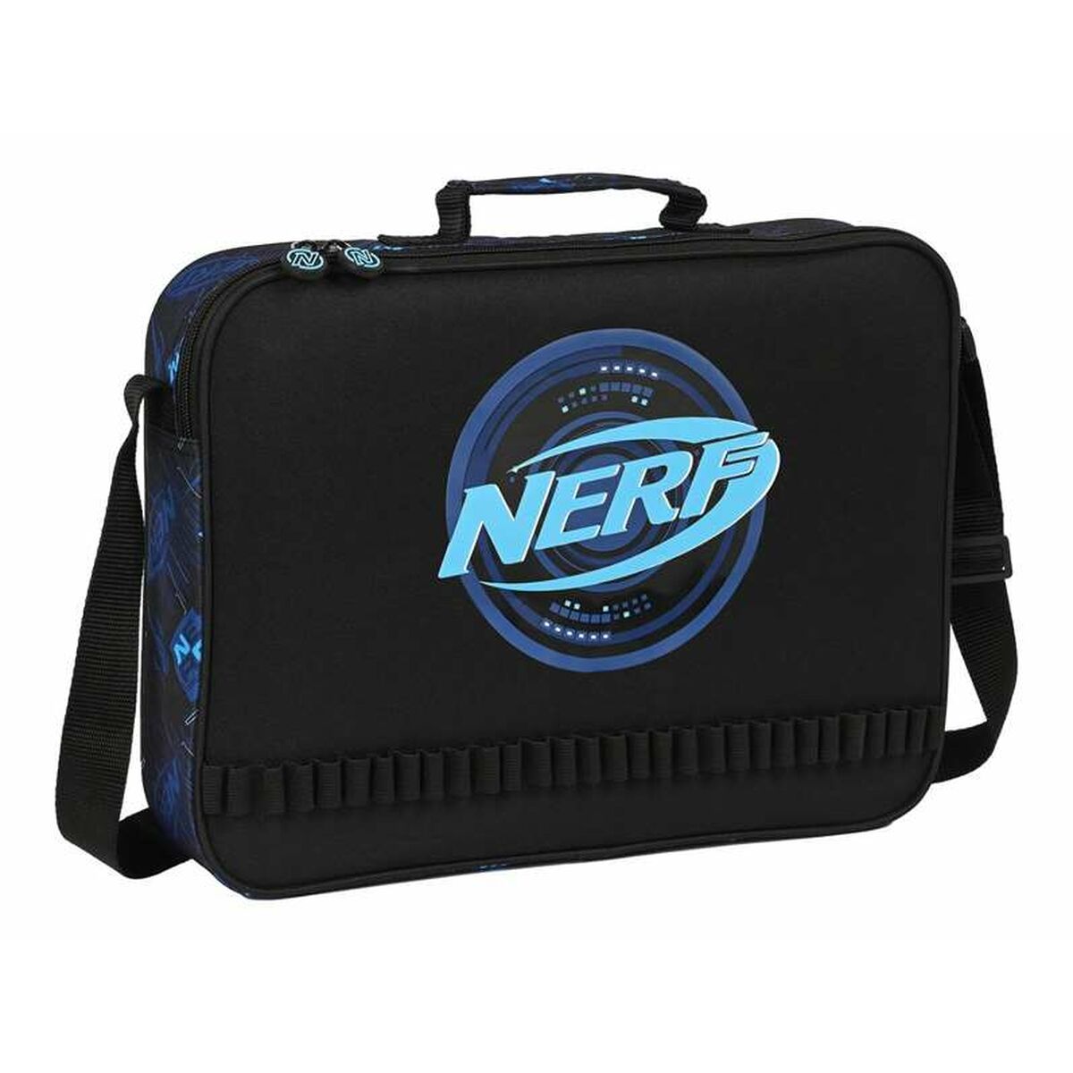 Schooltas Nerf Boost Zwart 38 x 28 x 6 cm-Topper Trend