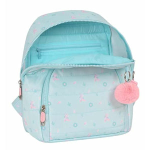 Kinderrugzak Moos Garden Turkoois 25 x 30 x 13 cm Mini-Topper Trend