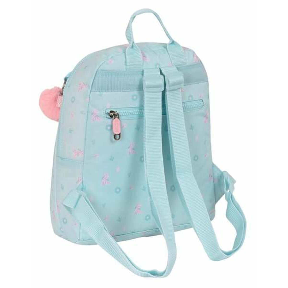 Kinderrugzak Moos Garden Turkoois 25 x 30 x 13 cm Mini-Topper Trend