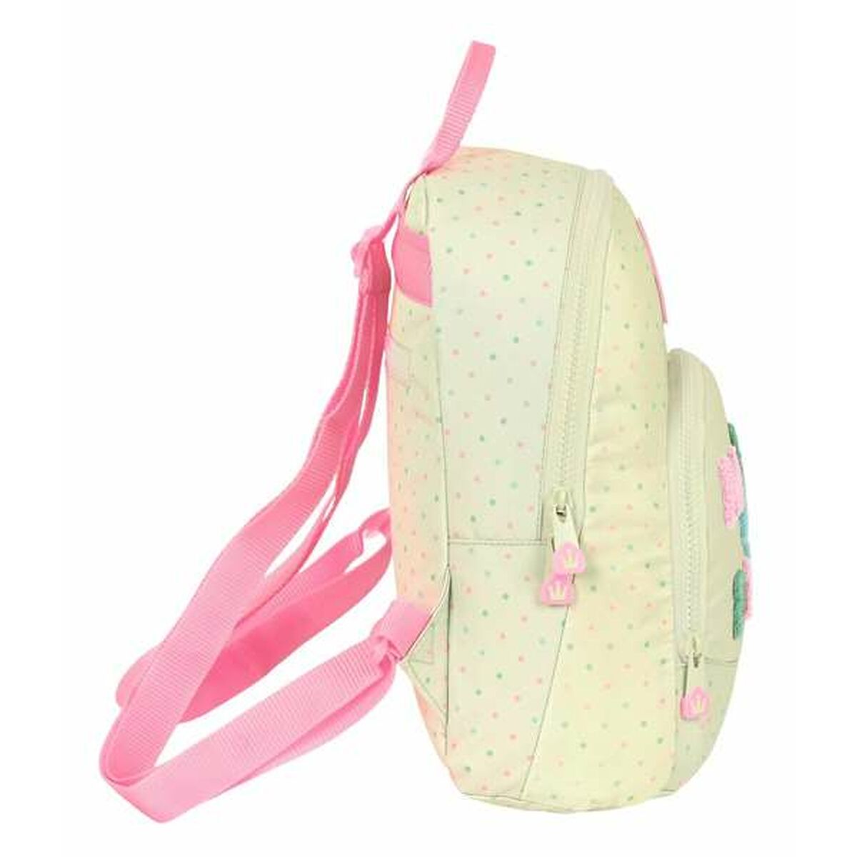 Casual Rugtas Glowlab Kids Magic Flow Beige 25 x 30 x 13 cm Mini-Topper Trend