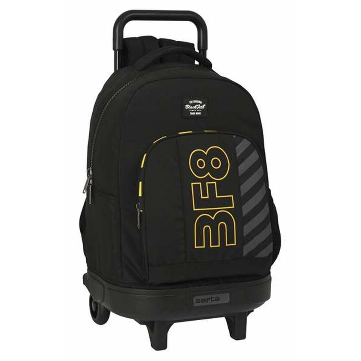 Schoolrugzak met Wielen BlackFit8 Zone Zwart 33 x 45 x 22 cm-Topper Trend
