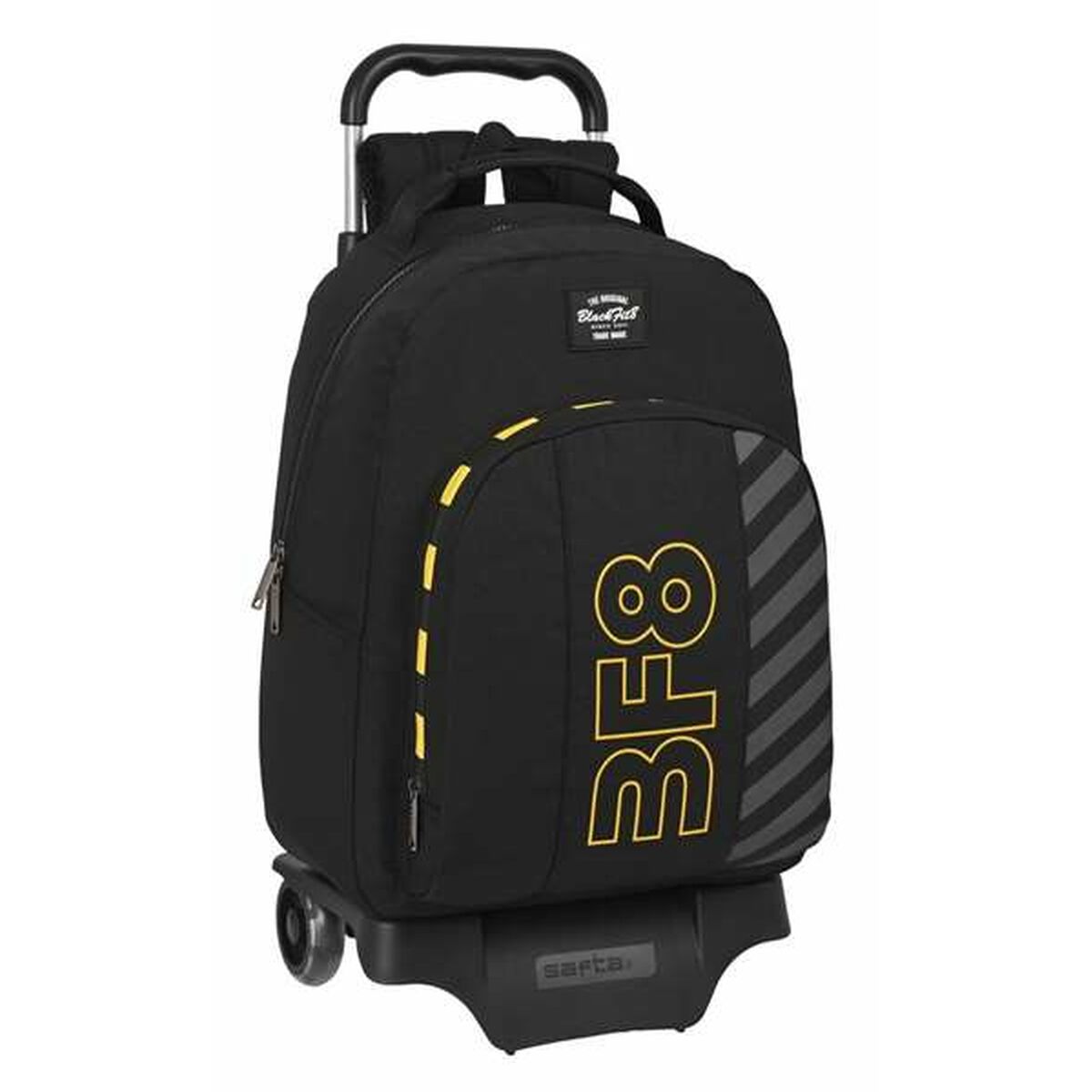 Schoolrugzak met Wielen BlackFit8 Zone Zwart 32 x 42 x 15 cm-Topper Trend