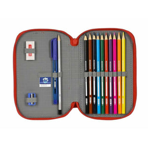 Dubbele etui Blue's Clues Marineblauw-Topper Trend