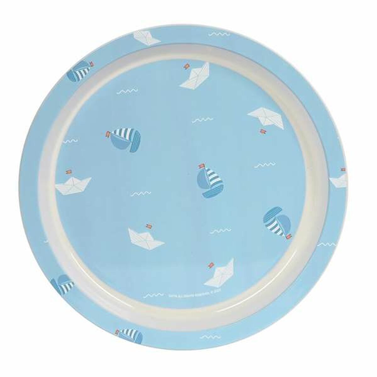 Kinderen servies set Safta Ship Blauw 4 Onderdelen-Topper Trend