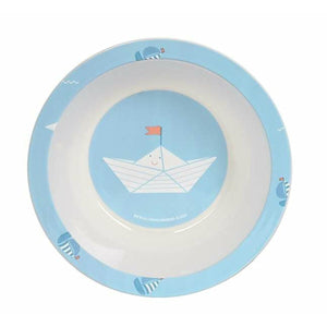 Kinderen servies set Safta Ship Blauw 4 Onderdelen-Topper Trend