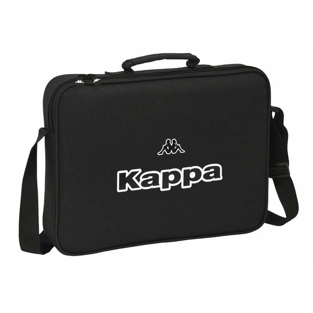 Schooltas Kappa Zwart 38 x 28 x 6 cm-Topper Trend
